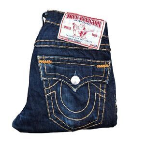 Vintage True Religion Jeans Size 28 BILLY SUPER T Blue